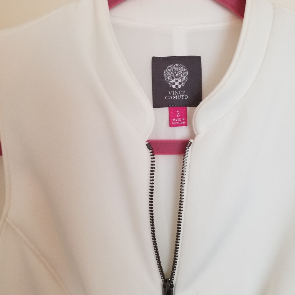 Vince Camuto White Sleeveless Dress - Picture 3 of 14